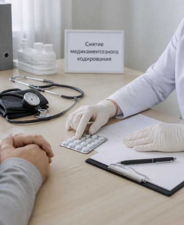 Снятие медикаментозного кодирования в Канаше от 5136 р. | Медзона